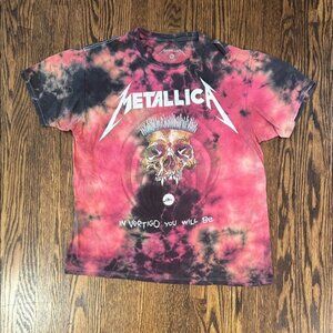 Metallica Tie Dye T-Shirt